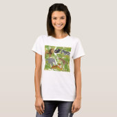 Safari Boy Cute Oerwoud Animals | Meisje T-shirt (Voorkant volledig)