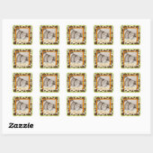 Safari Boy Groene Foto Sticker (Vel)
