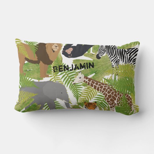 Safari Boy | Meisje Kussen (Achterkant)