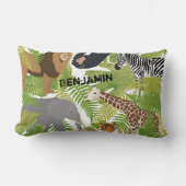 Safari Boy | Meisje Kussen (Voorkant)