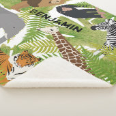 Safari Boy | Meisje Sherpa Deken (3/4)