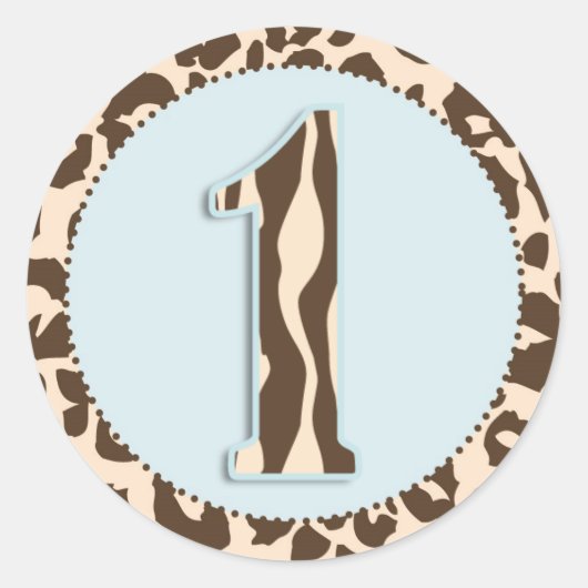 Safari Boy Sticker 2 (Voorkant)