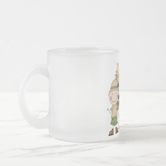 Safari Boy Tshirts en Gifts Matglas Koffiemok (Links)