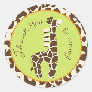 Safari Boy TY Sticker B