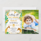 Safari Boys Foto van Gold Oerwouden Kaart (Voorkant)