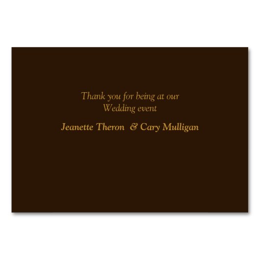 Safari Buiten Huwelijk Gereserveerde Kaart (Achterkant)