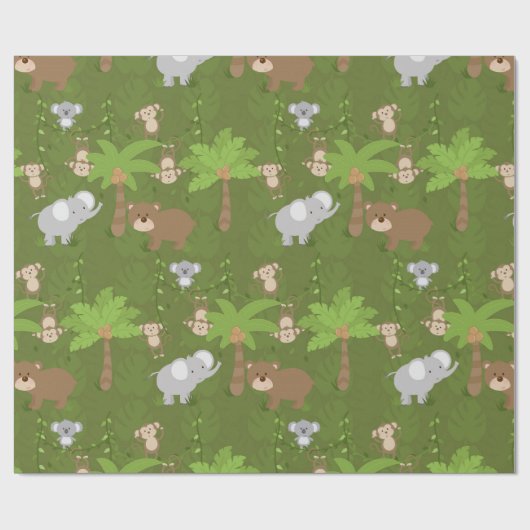 Safari Cadeaupapier (Vlak)