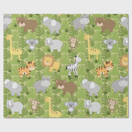 Safari Cadeaupapier (Vlak)