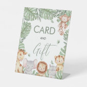 Safari Cards and Gifts Sign Reclamebord Met Voetstuk (Voorkant)