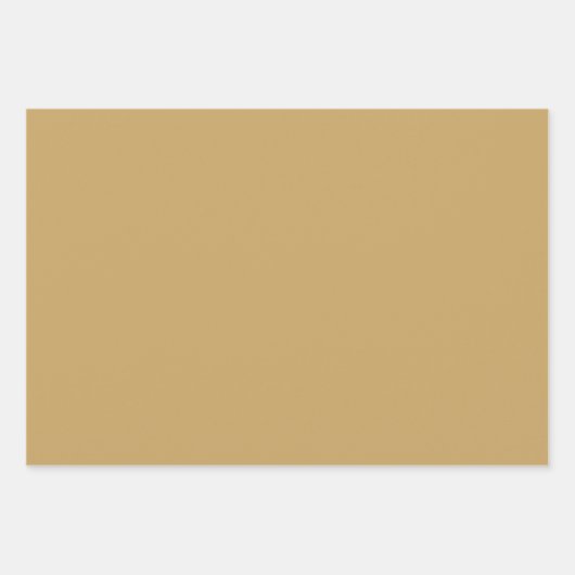 Safari Chic Giraffe Blauw Oerwoud Inpakpapier Vel (Voorkant 3)