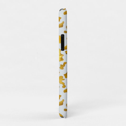 Safari Chic Gold Leopard Print  Case-Mate iPhone Case (Achterkant/rechts)
