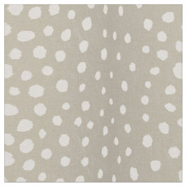 Safari chic neutraal buff beige cheetah print stof