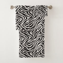 Safari Chic Zebra Bad Handdoek