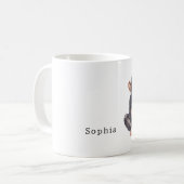 Safari Chimpansee Dier Jungle Koffiemok (Voorkant links)