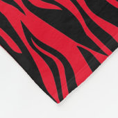 Safari Chique Zebra deken voor avontuurlijke geest (Hoek)