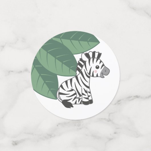 Safari confetti (Kleine voorkant)