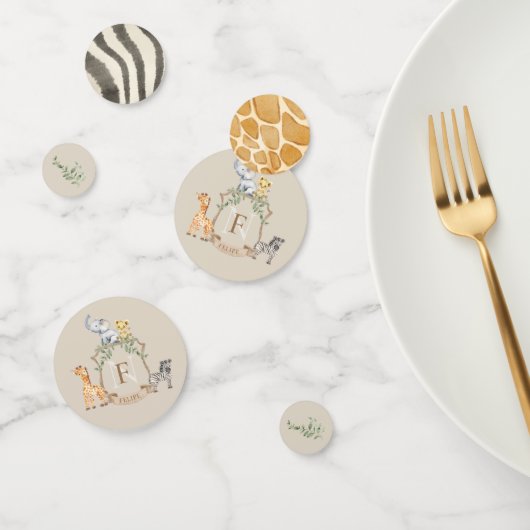 Safari Crest Confetti (Groep)