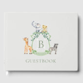 Safari Crest Gastenboek (Voorkant)