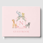 Safari Crest Gastenboek (Voorkant)