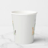 Safari Crest Papieren Bekers (Rechts)