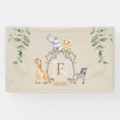 Safari Crest Spandoek (Horizontaal)