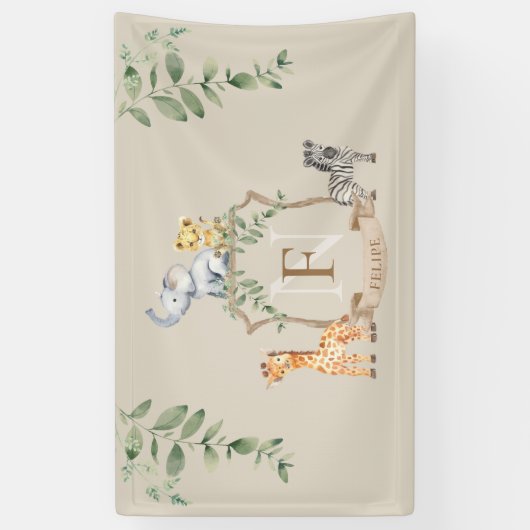 Safari Crest Spandoek (Verticaal)