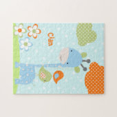 Safari Cuties Giraffe Jigzaag Puzzle Legpuzzel (Horizontaal)