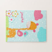 Safari Cuties Giraffe Jigzaag Puzzle Legpuzzel (Horizontaal)