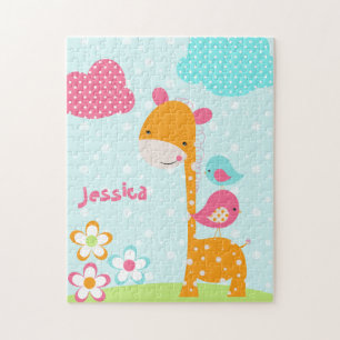 Safari Cuties Giraffe Jigzaag Puzzle Legpuzzel