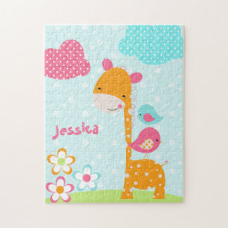 Safari Cuties Giraffe Jigzaag Puzzle Legpuzzel