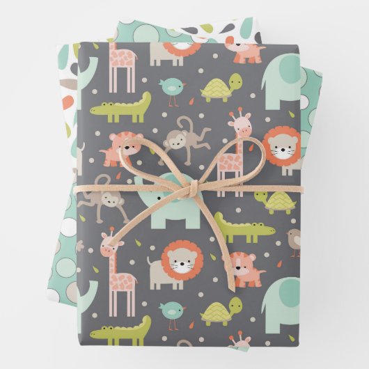 Safari Design Wrapper Paper Set (In situ)