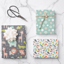 Safari Design Wrapper Paper Set