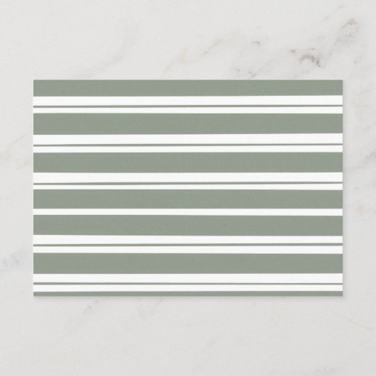 Safari Diaper Raffle Card Informatiekaartje (Achterkant)