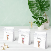 Safari Dier Bloemen Giraffe Moeder Baby shower