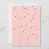 Safari Dier Flamingo Bloemen Moeder Baby shower Kaart (Achterkant)