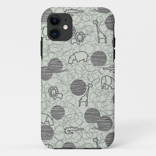 safari - dieren 1 Case-Mate iPhone case (Achterkant)