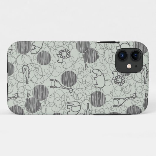 safari - dieren 1 Case-Mate iPhone case (Achterkant (horizontaal))
