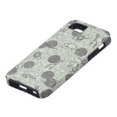 safari - dieren 1 Case-Mate iPhone case (Onderkant)