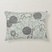 safari - dieren 1 decoratief kussen (Voorkant)