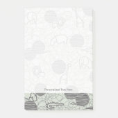 safari - dieren 1 post-it® notes (Voorkant)