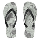 safari - dieren 1 teenslippers (Voetbed)