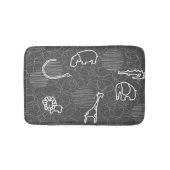 safari - dieren 5 badmat (Voorkant)