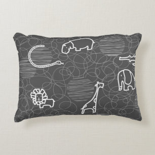 safari - dieren 5 decoratief kussen