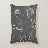 safari - dieren 5 decoratief kussen (Voorkant(Verticaal))