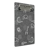 safari dieren 5 mini klembord (Schuin)