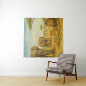 safari dieren afrikaans Oerwoud voor wilde dieren Wandkleed (In situ)