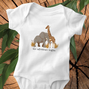 Safari Dieren Avontuur Romper