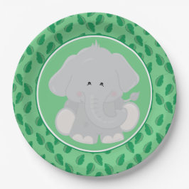 Safari Dieren | Baby olifant Papieren Bordje