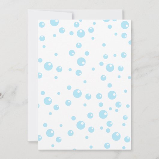 Safari Dieren Bad Tijd Baby Shower Uitnodiging (Achterkant)