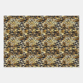 Safari Dieren' Bont Prints Exotisch Modern Inpakpapier Vel (Voorkant)